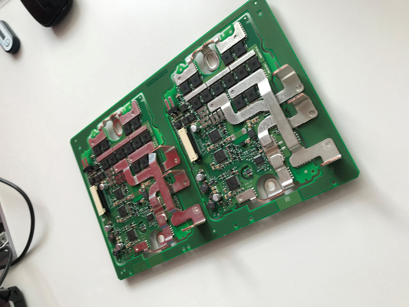 The boards are efficiently produced as dual modules