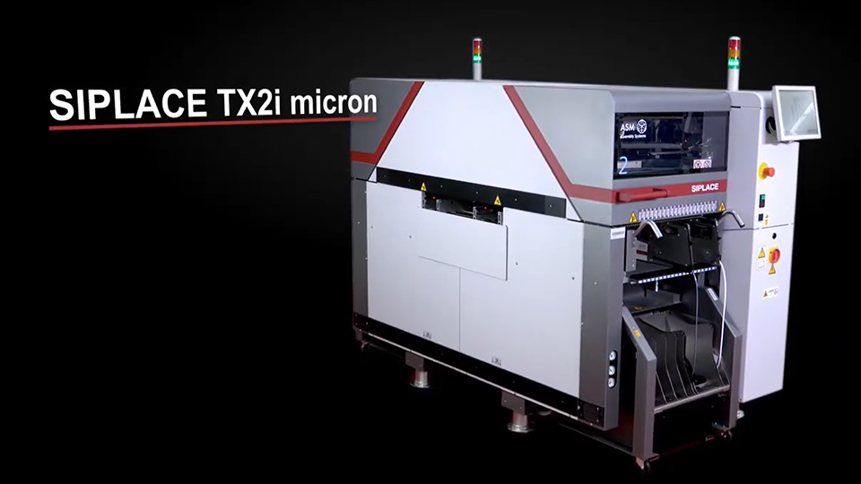 Advanced Packaging with SIPLACE CA and SIPLACE TX micron