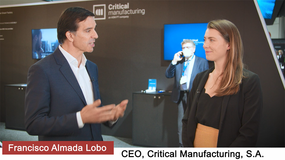 Francisco Almada Lobo, the CEO of Critical Manufacturing interviews Rebekah Cauthen, an Account Manager at Critical Manufacturing