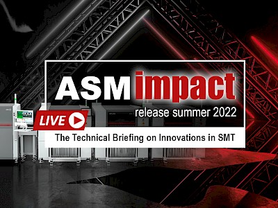ASMPT stellt Neuheiten 2022 im Livestream vor