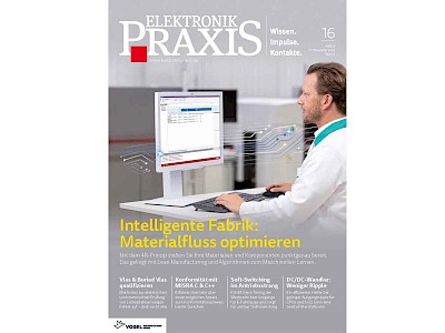 This article was published in the 16th issue of the professional journal Elektronik Praxis.
