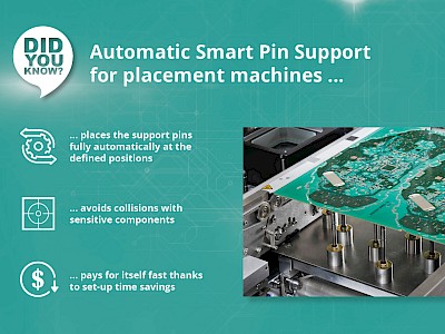 Did you know ... that you can also set support pins fully automatically?