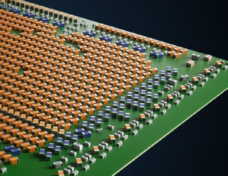High-speed placement of standard components