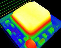 3D image of On-Board PCB Inspection
