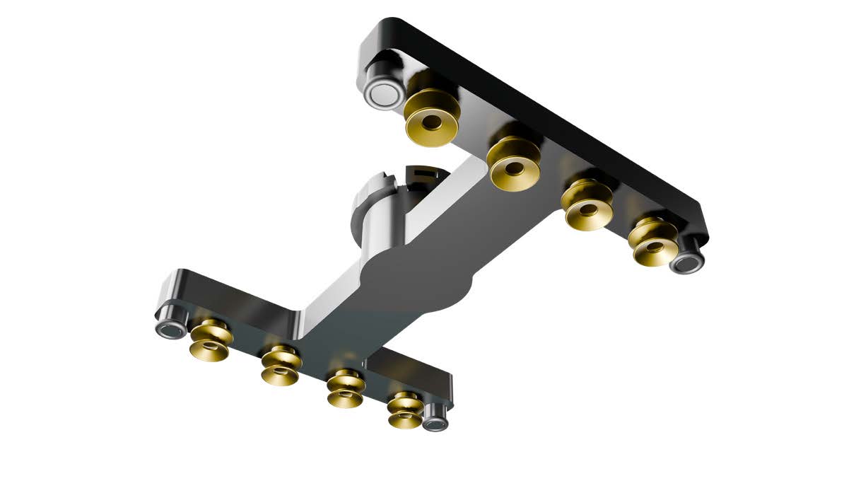 Special nozzle for pickup on the outer ring only